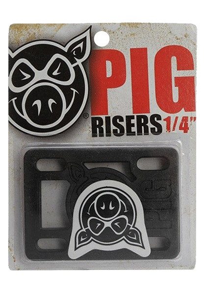 Pig Hard Risers 1/4"