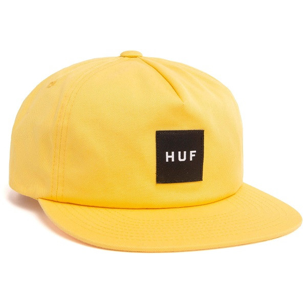 HUF Essentials Unstructured Box Snapback Golden Spice