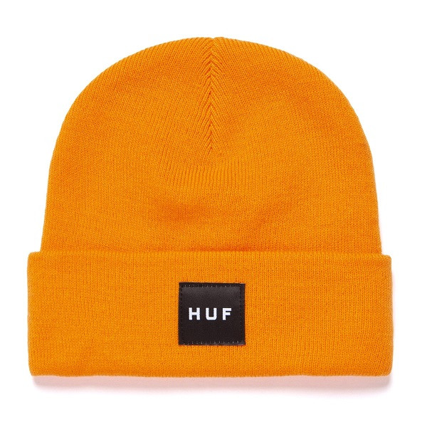 HUF Essentials Box Logo Beanie Orange