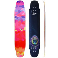 Rayne Whip 47" Peacock Longboard Deck