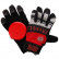 Blood Orange Knuckles Slide Gloves Red / Grey