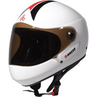 Triple Eight Racer White Helmet