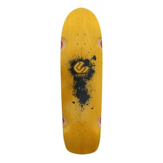 Comet Shred 35" Yellow Skateboard Deck