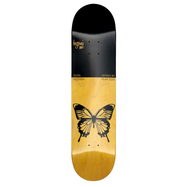 MOB Skateboards x Begoni Single Butterfly Deck 8"
