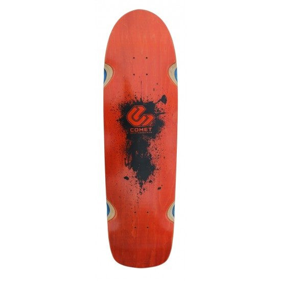 Comet Shred 35" Orange Skateboard Deck