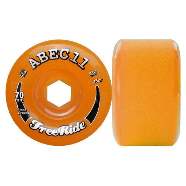 Abec11 Flashback Limited Edition Amber Longboard Wheels