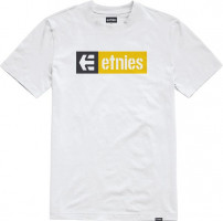 etnies New Box White/Black/Yellow T-Shirt 