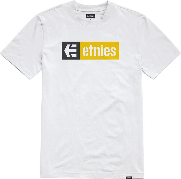 etnies New Box White/Black/Yellow T-Shirt 
