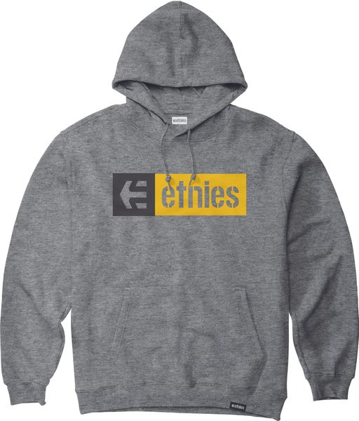 etnies New Box Grey/Black/Yellow Hoodie