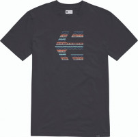 etnies Icon Print Black/Blue T-Shirt