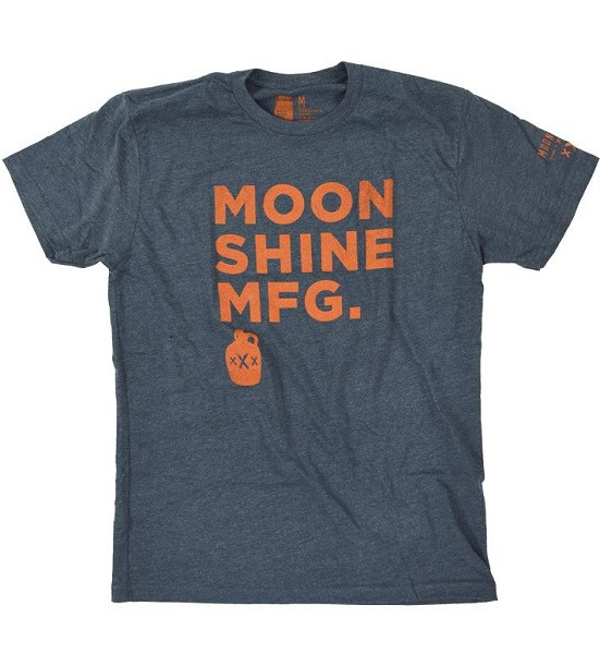 Moonshine Typestack Charcoal T-Shirt