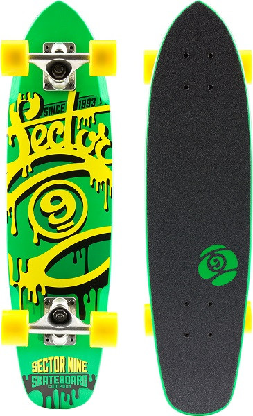 Sector 9 The 95 Green Cruiser Complete