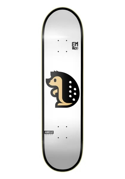 EMillion Amoji Hedgehog 8,125" Skateboard Deck