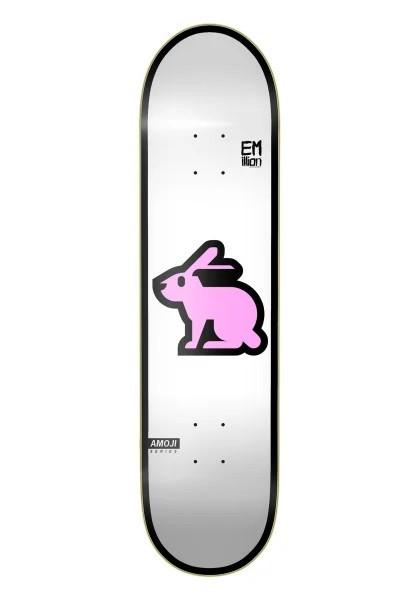 EMillion Amoji Rabbit 8,25" Skateboard Deck