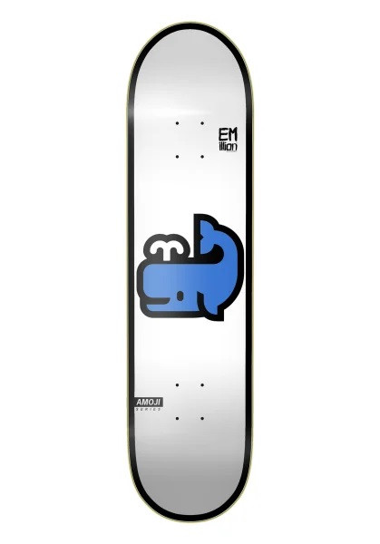 EMillion Amoji Wale 8,5" Skateboard Deck