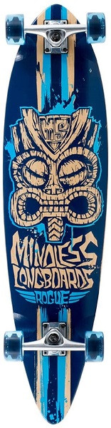 Mindless Tribal Rogue II Blue 38" Longboard Complete