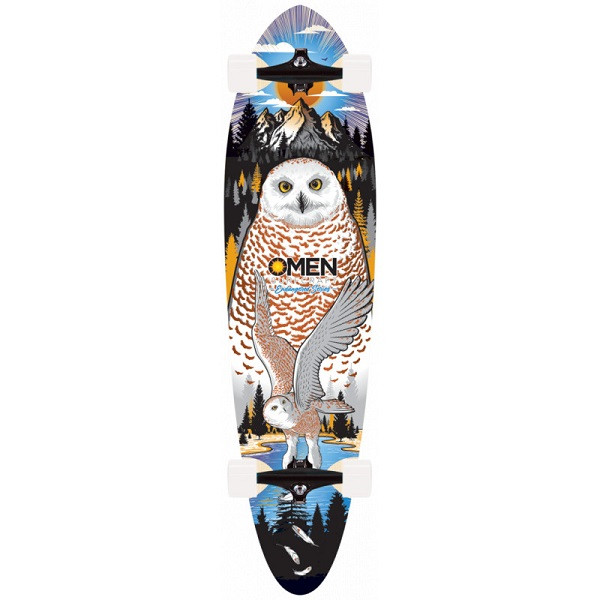 Omen Snowy Owl 38" Longboard Complete